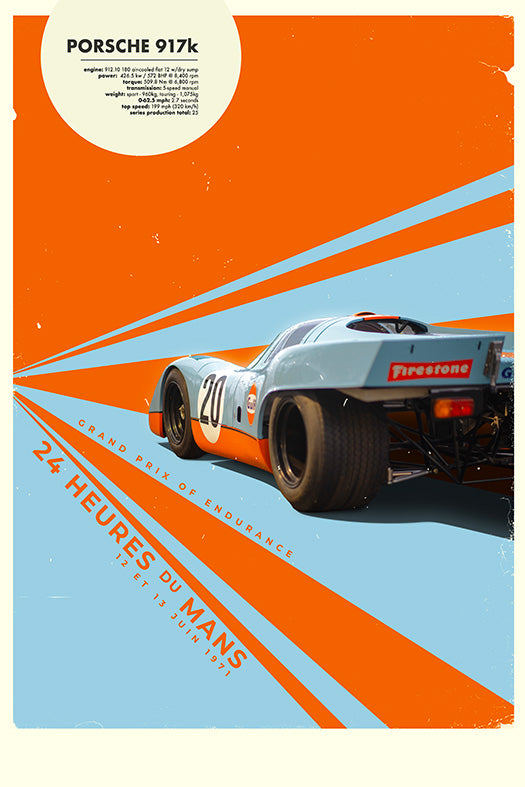 Porsche 917 "Steve McQueen" Rear