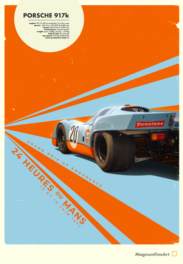 Porsche 917 "Steve McQueen" Rear
